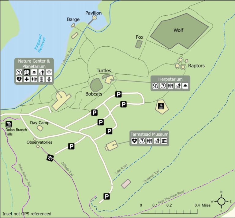 Maps & Resources - Bays Mountain Park and Planetarium